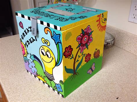 Suggestion Box I Painted For Work Employee Appreciation Personal