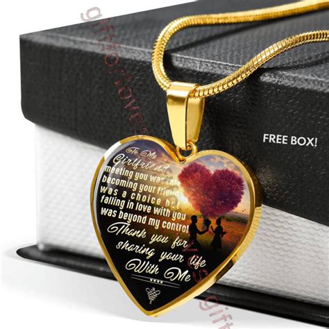 Maybe you would like to learn more about one of these? To my girlfriend necklace, luxury necklace for girlfriend ...