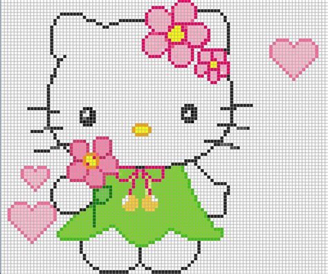 Imagenes En Punto En Cruz De Hello Kitty Imagui