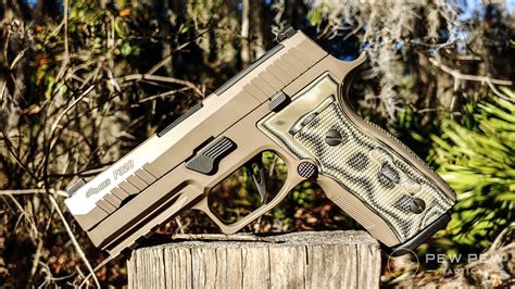 Hands On Review Sig Sauer P320 Axg Scorpion Pew Pew Tactical
