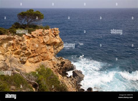 Ibiza Landscape On The East Coast Stock Photo Alamy