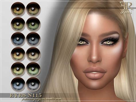 Sims 4 Eyes Color Fantastic Frs Eyes N115 The Sims Book