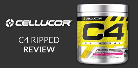 Cellucor C4 Ripped Review How It Helps You Burn Fat Fitness Volt