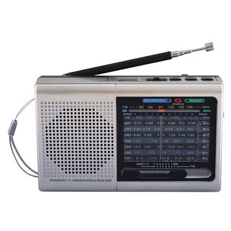 Radio Portatil Supersonic Am Fm Sw Mundial 9 Bandas 1080bt 57900