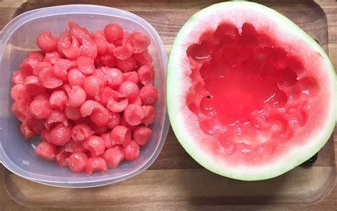 How To Make A Watermelon Fruit Bowl Watermelon Fruit Bowls