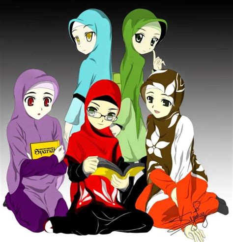 Orang yang membuat gambar kartun ini adalah kartunis, pada awalnya kartunis. 12 Kartun Persahabatan Muslimah - Anak Cemerlang