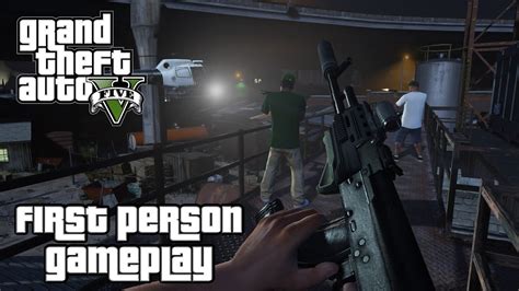 Gta V First Person Gameplay Hd Xbox One Youtube