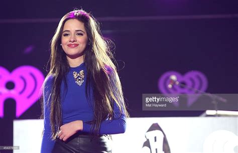 Singer Camila Cabello Of The Group Fifth Harmony Performs Onstage During 106 1 Kiss Fm S Jingle