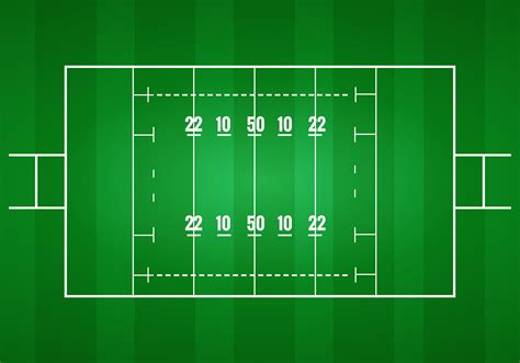 Rugby Pitch Vector - Download Free Vector Art, Stock Graphics & Images