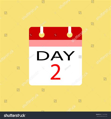 Day Two Stock Vector Royalty Free 211547566 Shutterstock