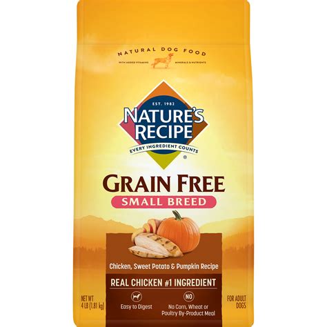 Teetering on nature\'s recipe dog food? Nature's Recipe Grain-Free Chicken Sweet Potato & Pumpkin ...