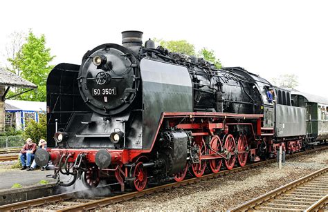 German Class 50 Steam Locomotive Photograph By David Davies