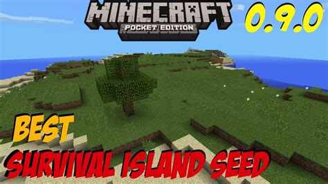 Best Survival Island Seed Minecraft Pocket Edition Youtube