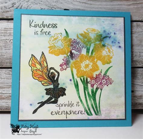 Fairy Hugs Clear Stamps Islas Daffodil