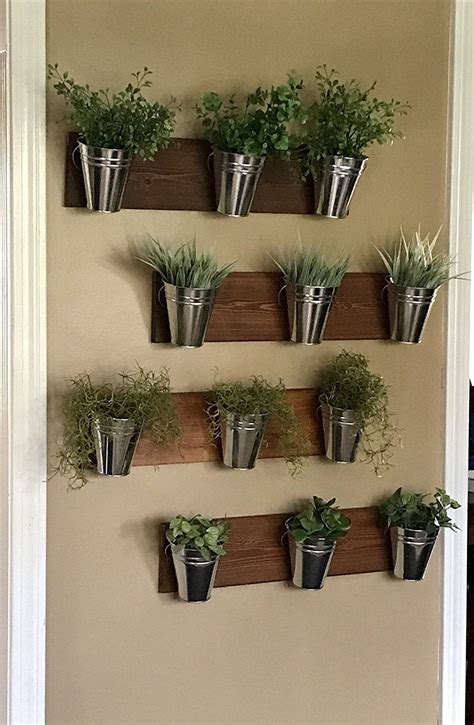 Simple Indoor Wall Planters With Diy Home Decorating Ideas