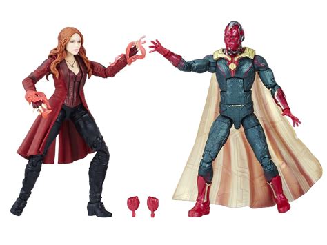 Hasbro Marvel Legends Toys R Us Exclusive Avengers Infinity War Pack Vision And Scarlet Witch