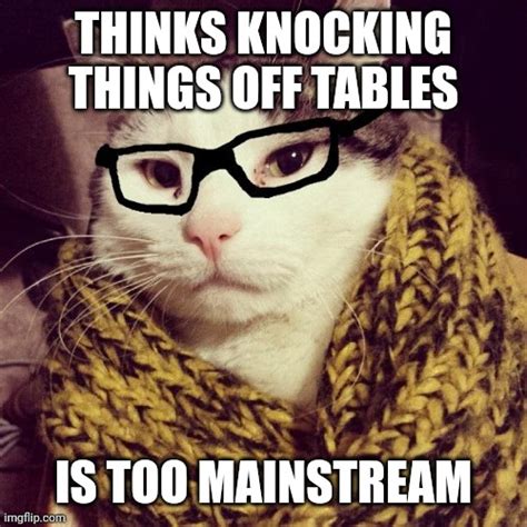 Hipster Cat Imgflip