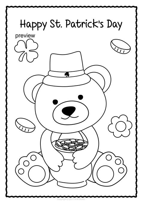 Coloring Pages For Saint Patricks Day Coloring Pages