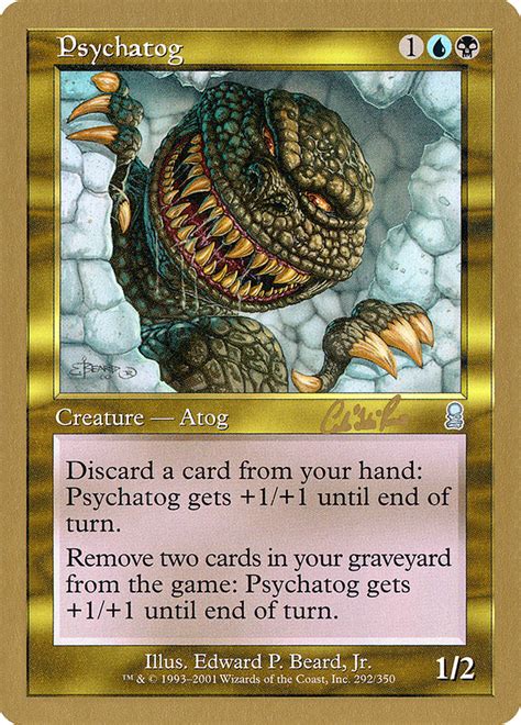 Troll and toad keeps 92% of all magic the gathering cards in stock at all times. Psychatog · World Championship Decks 2002 (WC02) #cr292 ...