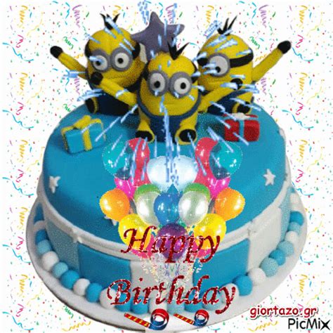 Happy Birthday Free Animated  Picmix