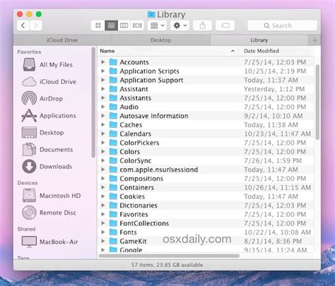 Mac Os X Library Folder Cleversc