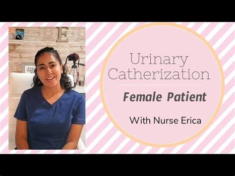 How To Insert A Urinary Catheter Female Patient YouTube