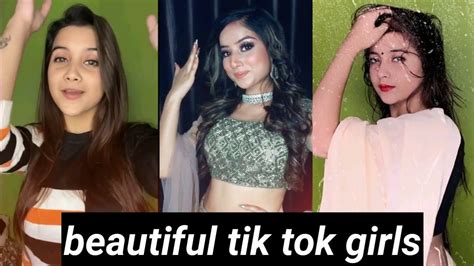 Beautiful Indian Tik Tok Girls Trending Tik Tok Videos Just Musically Youtube