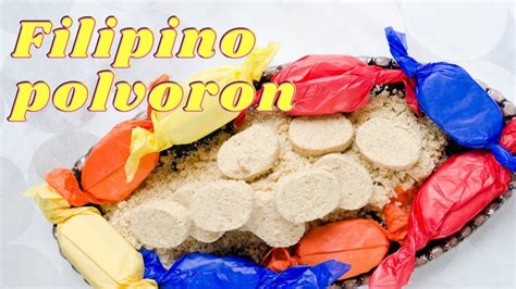 Filipino Style Pinipig Polvoron Candy Recipe