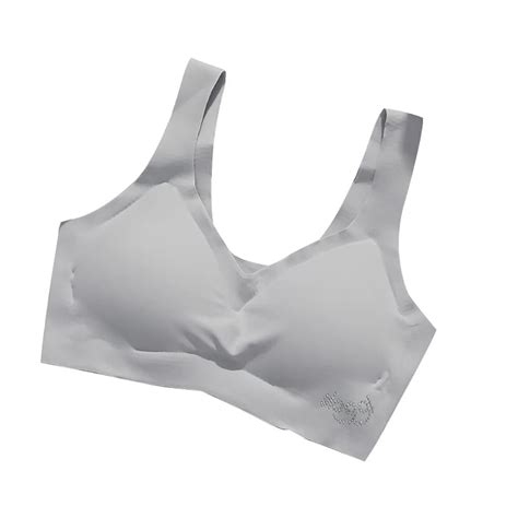 Cooling Bra Ice Silk Seamless Vest No Rims Sports Bra Sleep Yoga Underwear Running Fitness