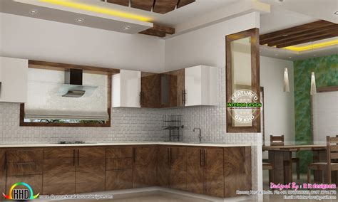 If you give preference to quality and. Dining, kitchen, living room interior designs - Kerala ...