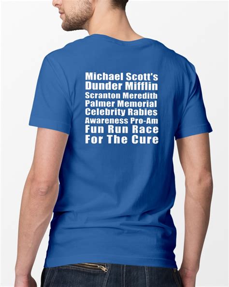 Michael Scotts Dunder Mifflin Fun Run Shirt Blogs