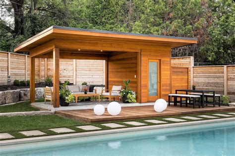 24 Cool Pool Cabana Ideas Backyard Cabana Design Landscaping Network