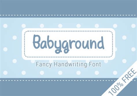 Baby Ground Font Free Download And Similar Fonts Fontget