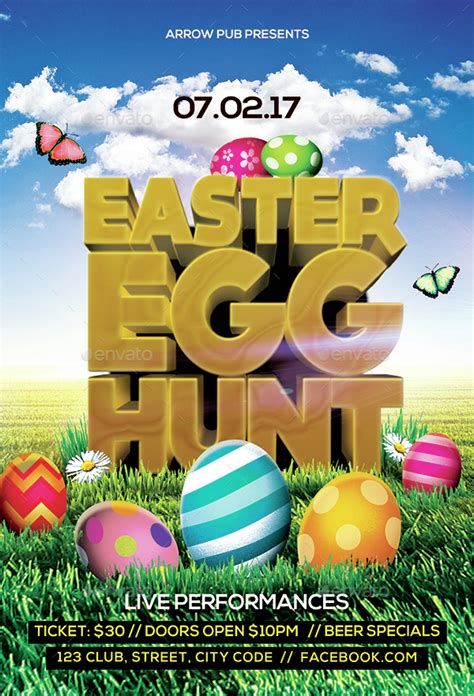 We did not find results for: Easter Egg Hunt Flyer by Arrow3000 | GraphicRiver