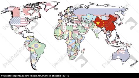 China Map On World Map Map Of World