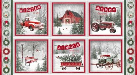 Henry Glass Holiday Wishes Hg 6924 86 Old Country Store Fabrics