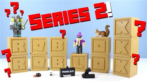 Roblox Series 2 Mystery Boxes Toy Review With Gameplay Jazwares Youtube