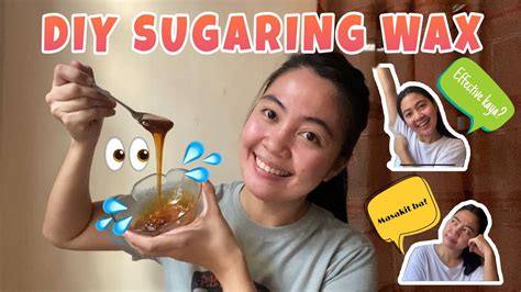 diy sugaring wax │very easy and effective │kathrine ramirez youtube
