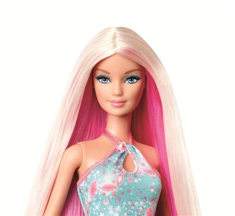 balayagedarkhair barbie doll long hair