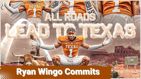 5 Star Receiver Ryan Wingo Commits To The Texas Longhorns Football Team