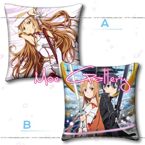 Sword Art Online Asuna Yuuki Throw Pillow 03 Throw Pillow Sword Art O
