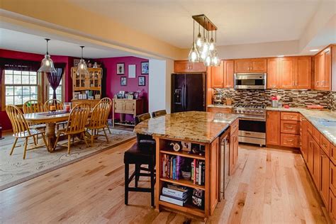 An open kitchen layout that flows from multiple rooms such as the dining area to the living room can be ideal for families or those who like to entertain. How To Create An Open Concept Floor Plan In An Existing ...