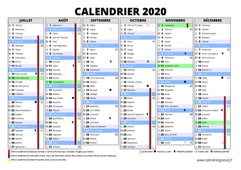 Planning de semaine excel (semainier) modifiable et gratuit: Calendrier 2020 Avec Semaine Numérotée | Calendrier 2020