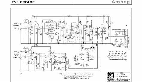 AMPEG SVT PREAMP Service Manual download, schematics, eeprom, repair