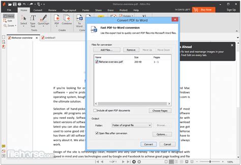 Nitro pro deserves thumbs up when it comes to creating, editing, reviewing pdf files. Nitro Pro 11.0.3.173 (64-bit) Download for Windows ...