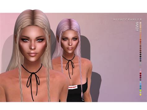 Bailey Hair By Nightcrawler Sims At Tsr Sims 4 Updates