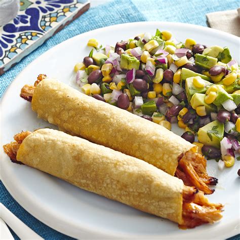 Baked Chicken Taquitos Recipe Eatingwell