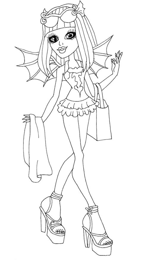 This time, i want to try something new by giving you monster high boys coloring pages to download without any charge. Monster High Rochelle Gregory Goyle Are Go Coloring Page ...