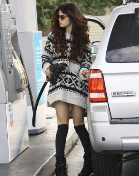 Amazing Fail Selena Gomez At The Gas Petrol Station