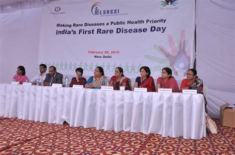 Indias First Rare Disease Day Being Observed In New Delhi By Lsdss